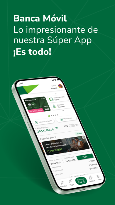 Banco Promerica Guatemala Screenshot