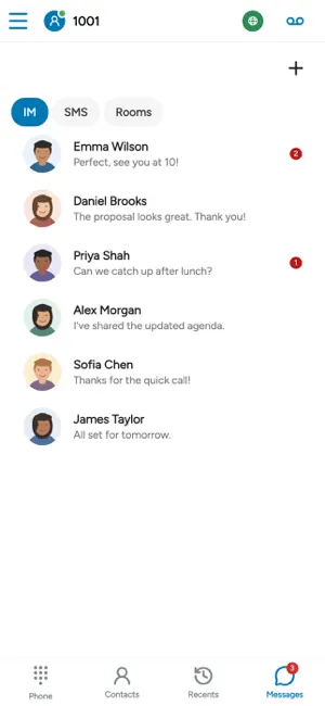 SessionTalk SIP Softphone screenshot 2