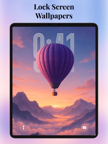Lock Screen 26: Widgets & Icon iPad screenshot