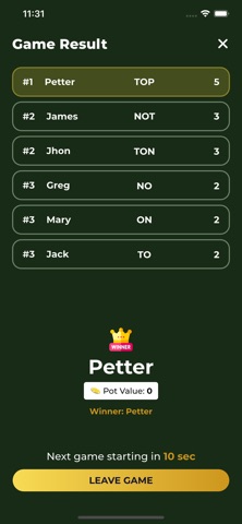Alpha-Bets: Word Card Games Screenshot 4 of 7