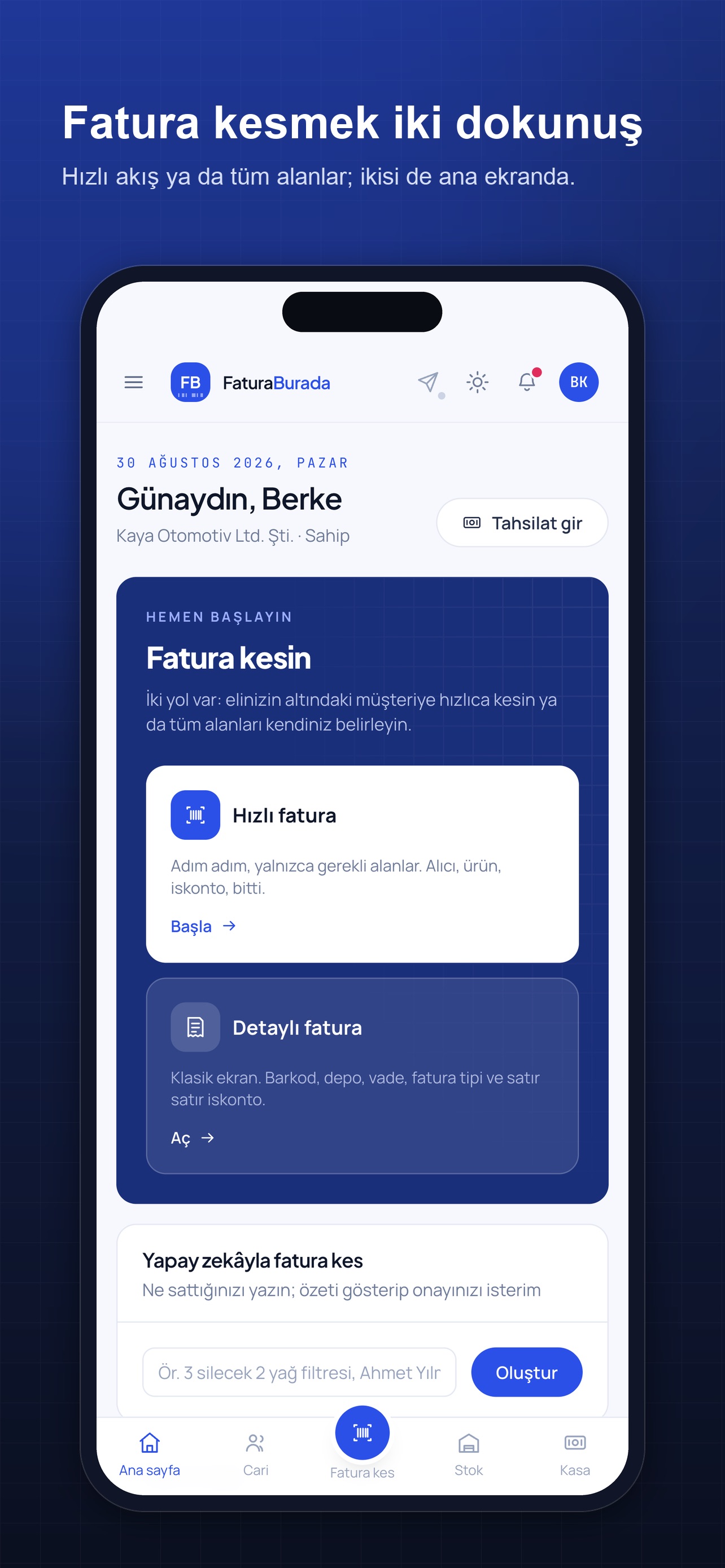 Screenshot 2 of Fatura Burada