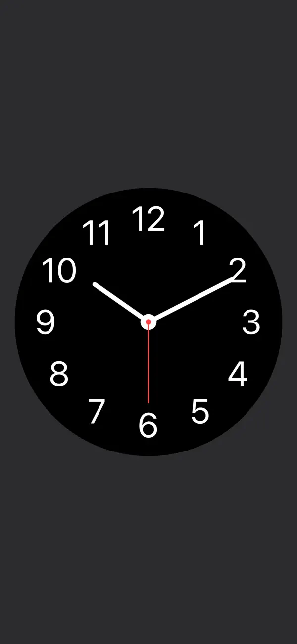 #2. Simple_Clock (iOS) Ved: Seung-Un Ham
