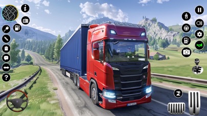 Euro Truck Sim - Driving Games Screenshot