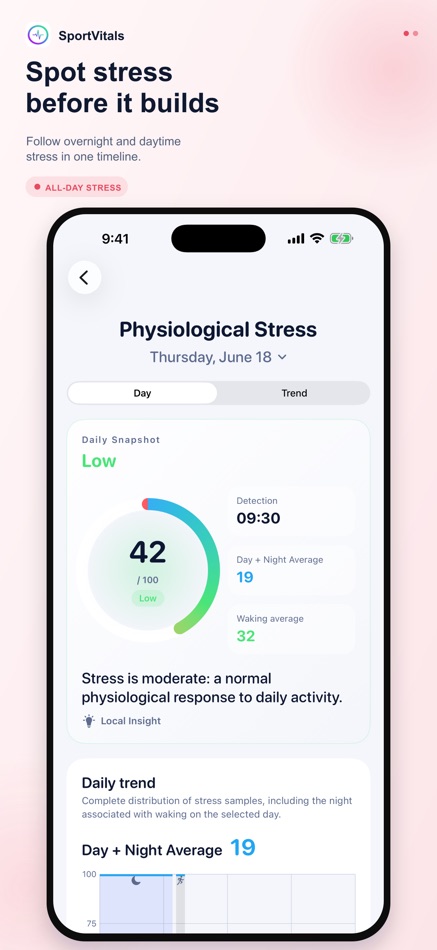 #8. SportVitals: Recovery & HRV (iOS) Göre: Luca Pasut