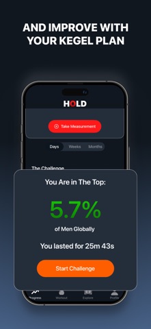 kegel trainer - hold screenshot