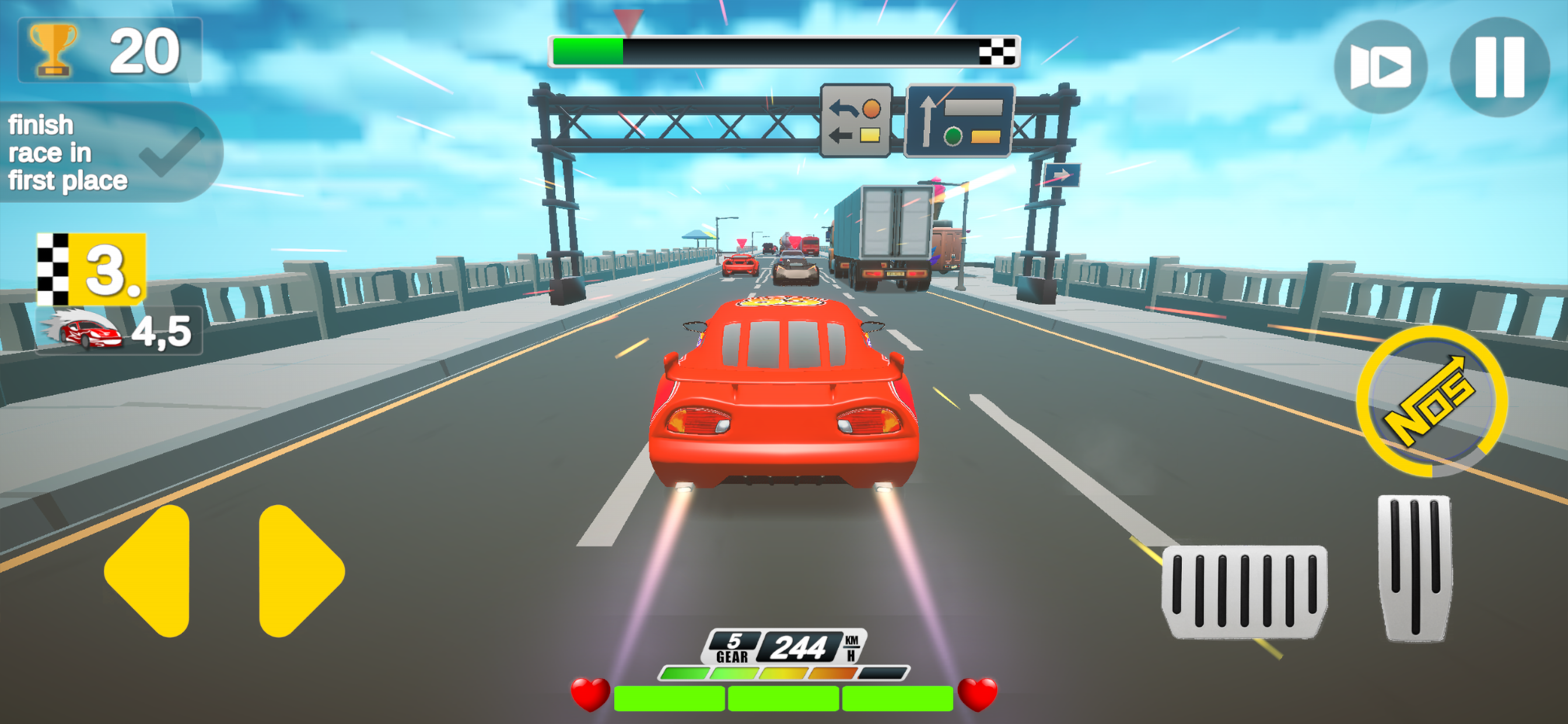 Super Hot Cars Racer screenshot 4
