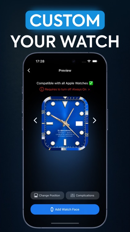 Luxury Watch Faces Gallery #1 screenshot-4
