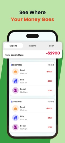 Fast budget: Expense Tracker Screenshot 7 of 7