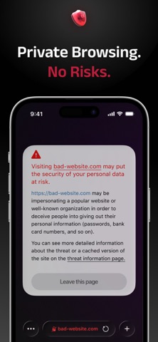 Ai PrivateGuard: VPN Browser iPhone screenshot