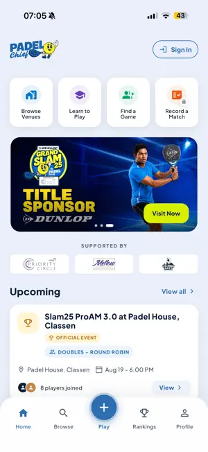 Padel Chief screenshot 1