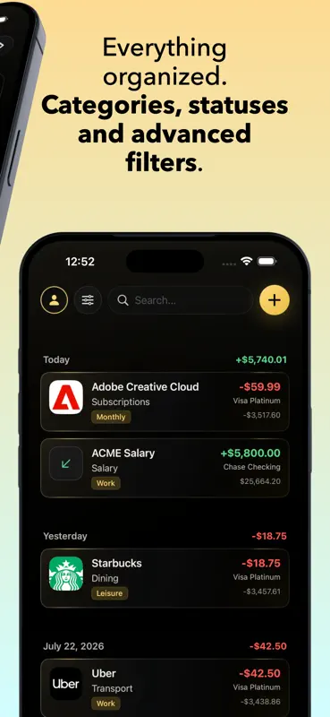 FARM - Expense tracker screenshot 3 of 7