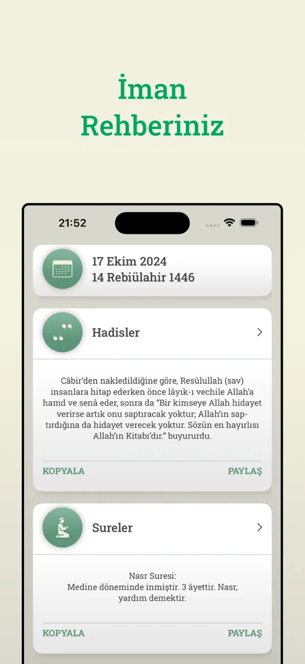 Screenshot #1 pour Cuma Mesaj & Namaz Vakitleri