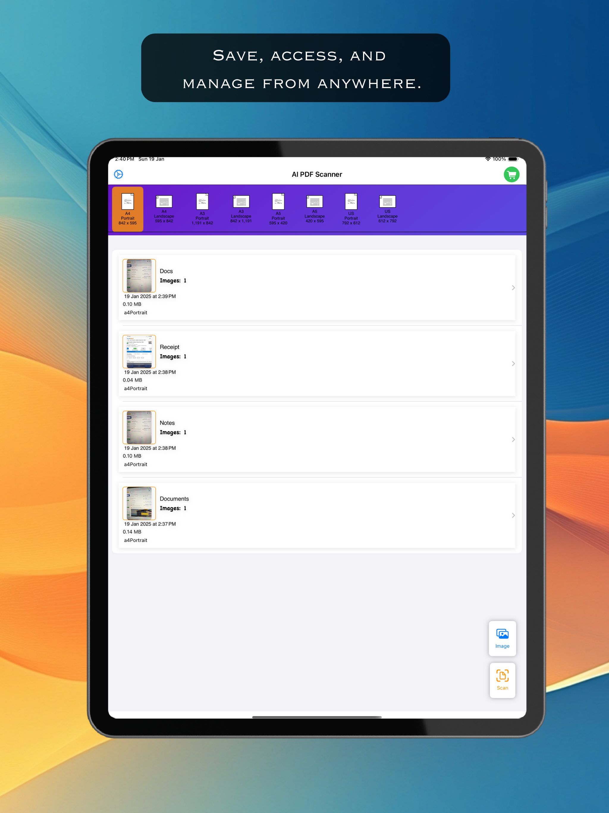  PDF Scanner: Doc & OCR screenshot 10