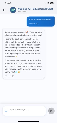 KGenius AI iPhone screenshot