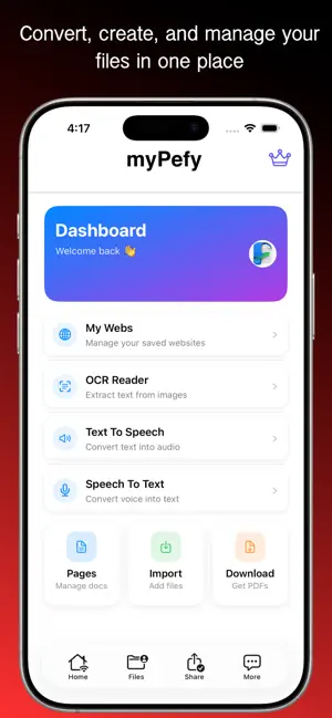 myPefy: Web to PDF screenshot 3