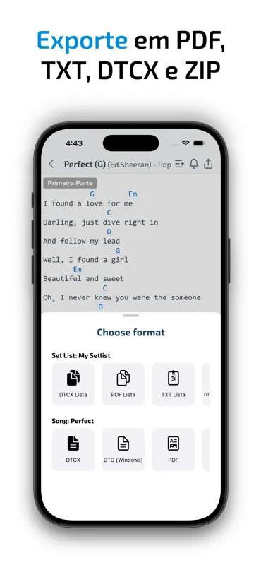 DataCifra: Cifras e Repertório screenshot 8 of 10