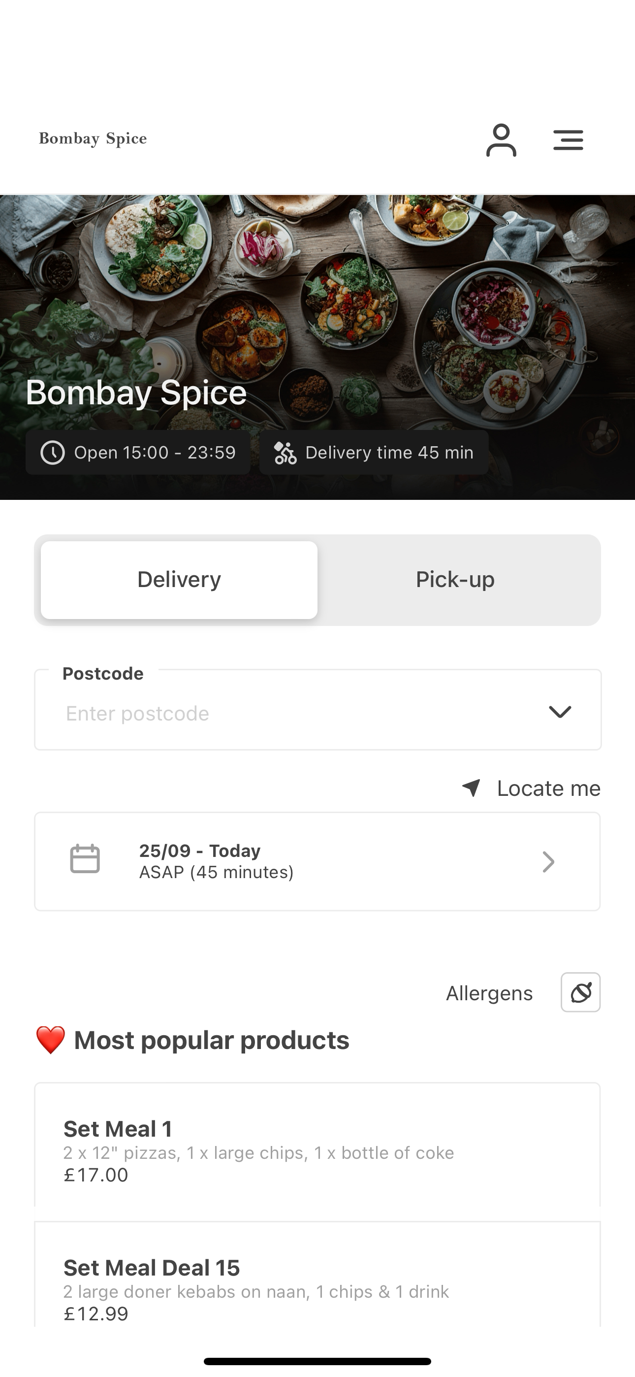 Bombay Spice UK screenshot 3