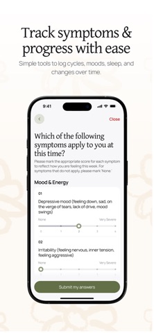 Blair Health iPhone screenshot