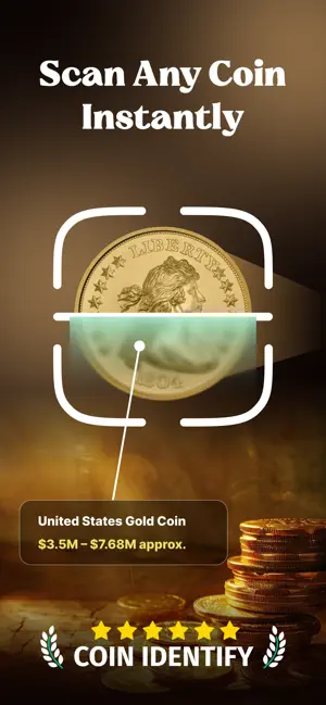 Coin Identifier & Value Scan screenshot 1