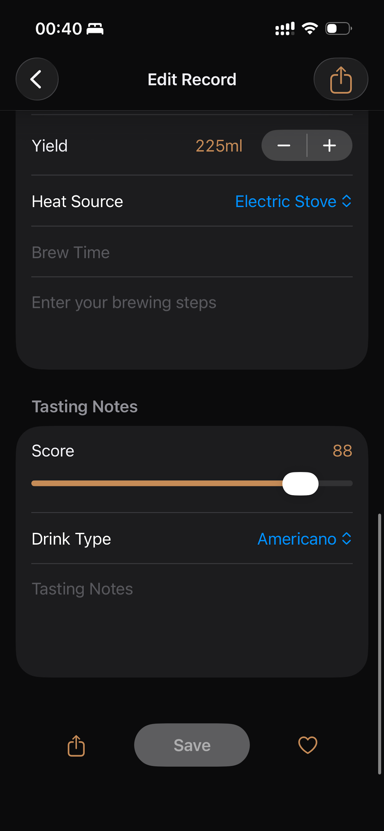 BrewJournal screenshot 5