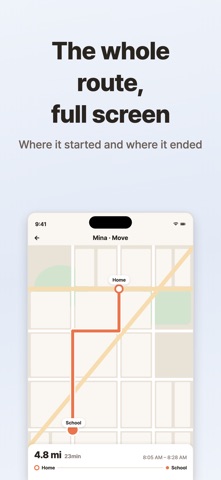 KidsGlow: Family Locator GPS iPhone screenshot