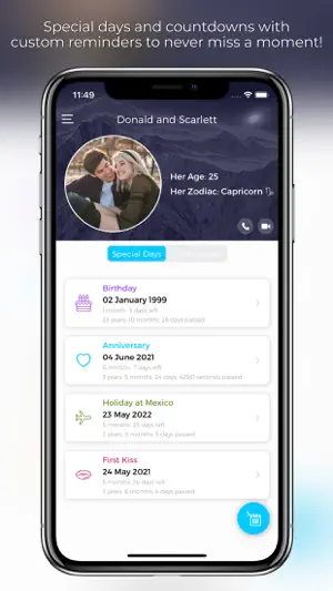 Better Half: My Dating Tracker screenshot 1