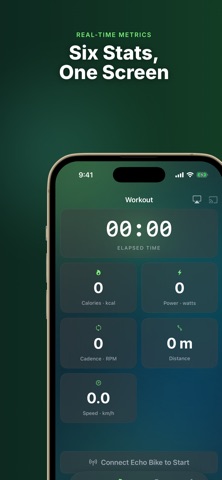 Echo Bike: Workout Tracker Screenshot 2 of 6