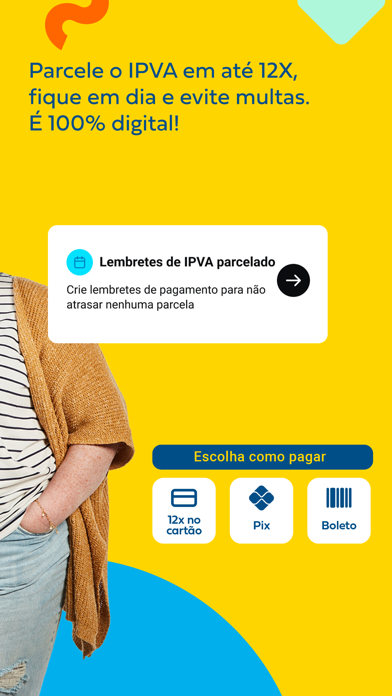 Gringo: Consultar e pagar IPVA Screenshot