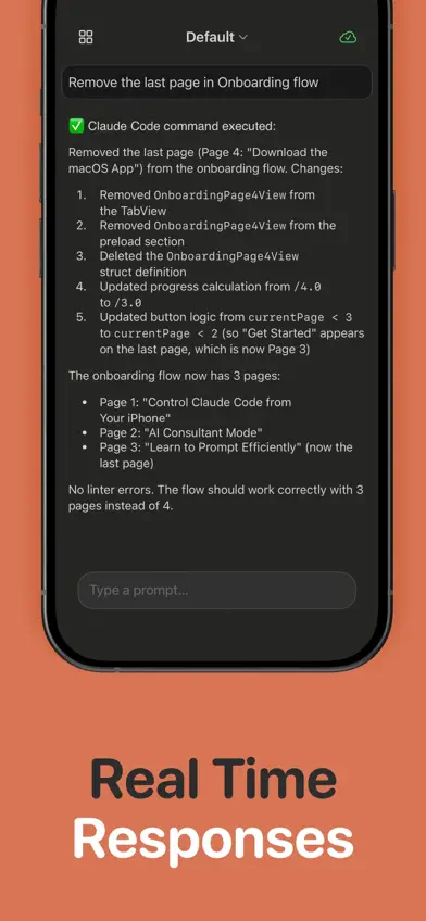 Mobile IDE for Claude Code screenshot 2