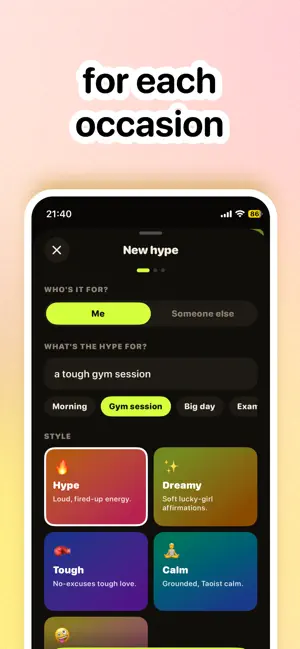 hype - yourself & others up screenshot 2