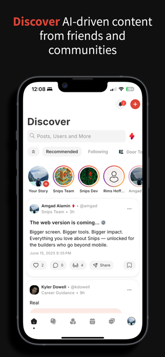 Snips - Community Builder Screenshot 1 of 8