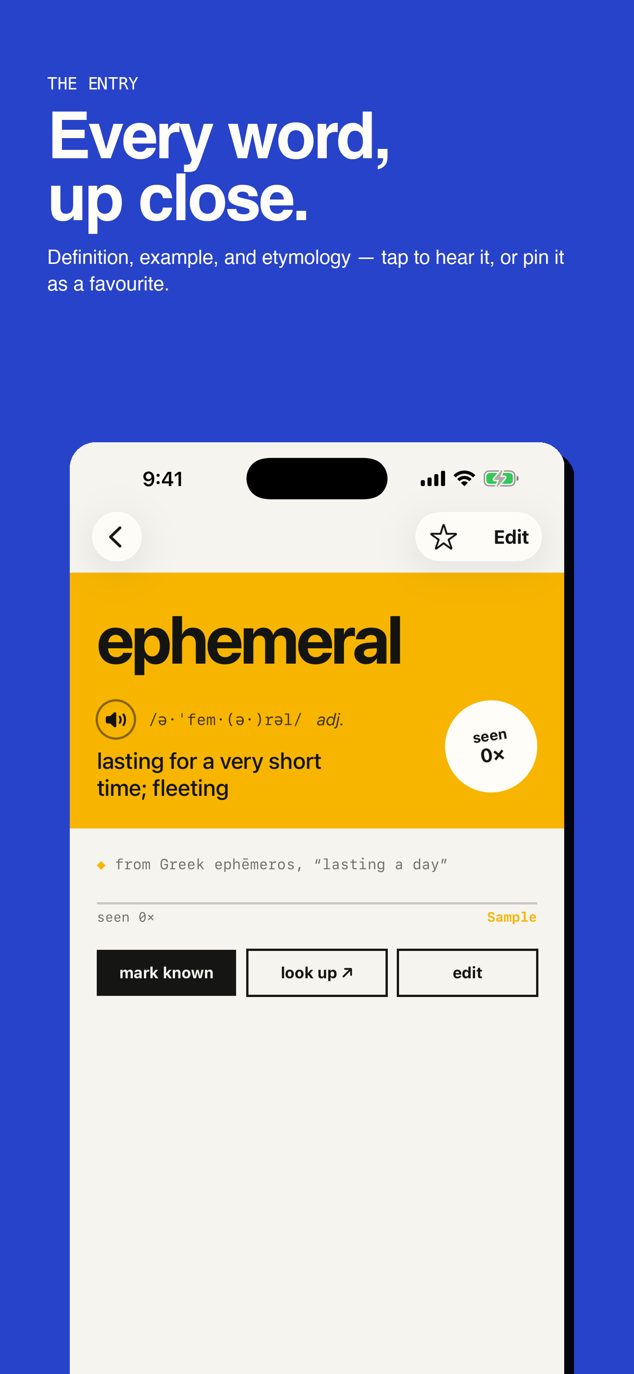 LexWidget: Vocabulary screenshot 2