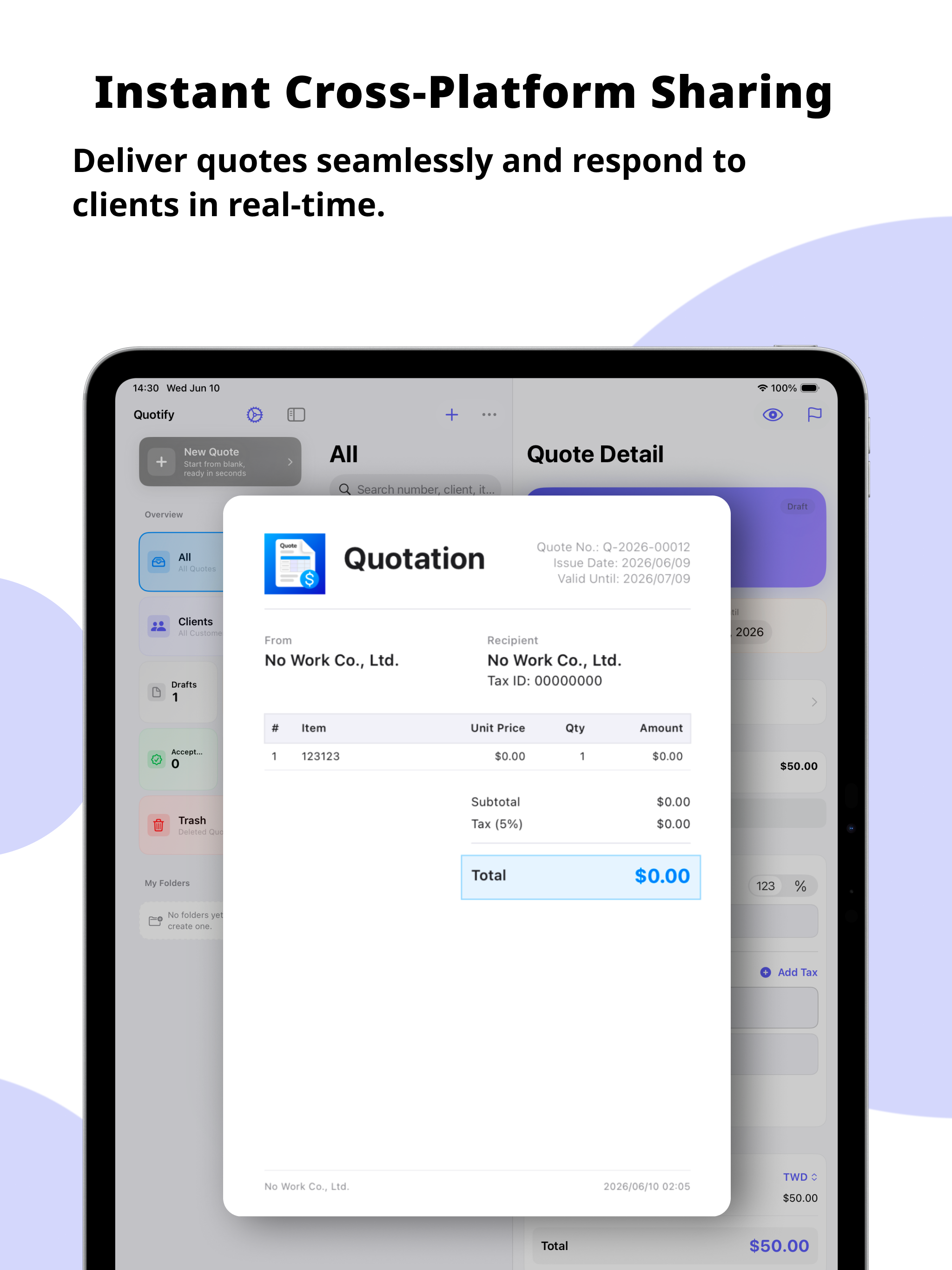 Quotify: Quotation Maker