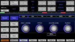 6x806 drum machine synth iPhone Captures Décran 2