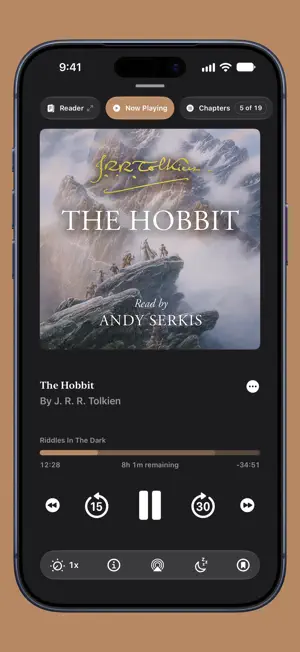 Prologue Audiobook Player screenshot 1