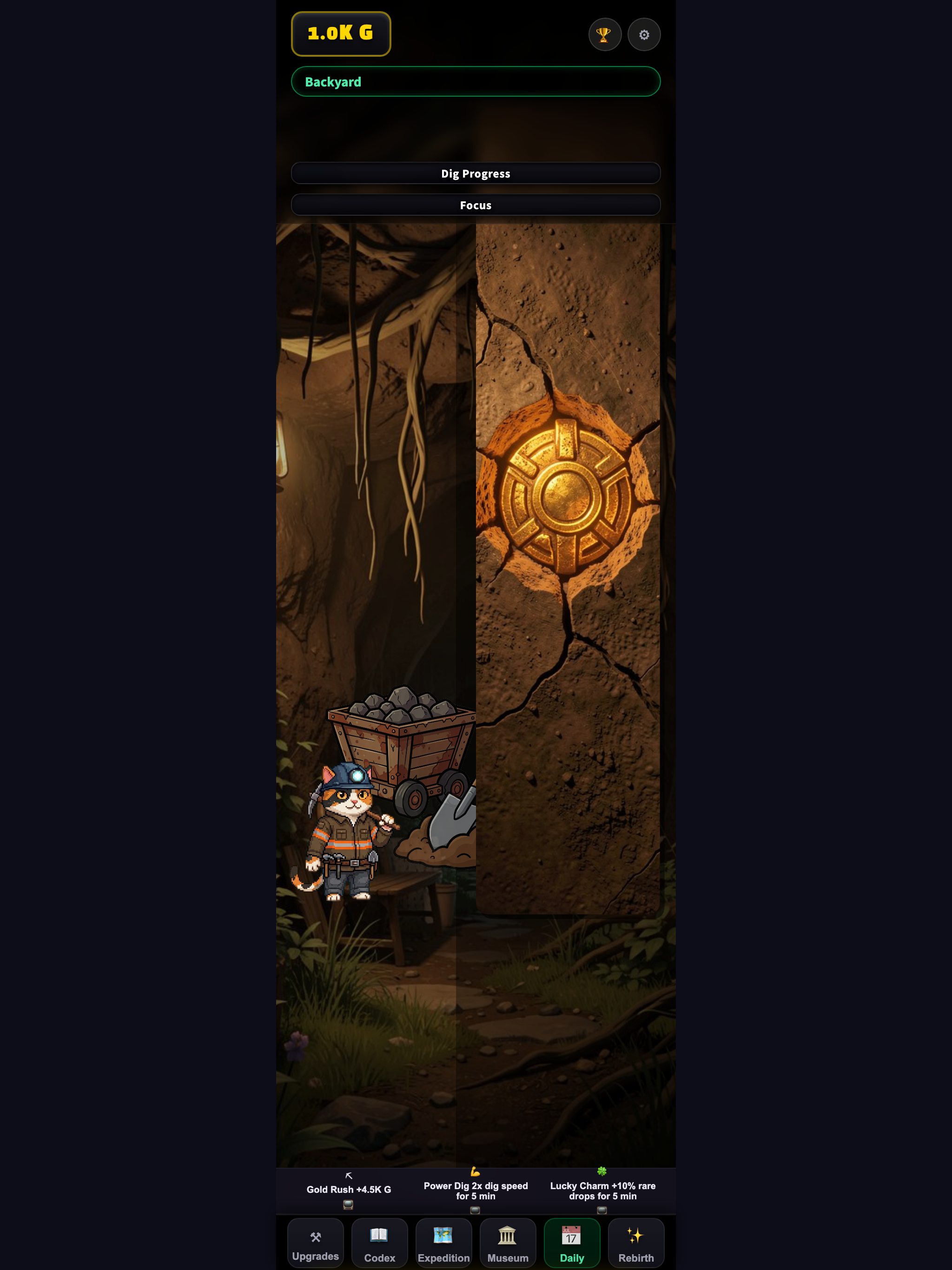 Dig Cat: Idle Artifact Tycoon screenshot 7