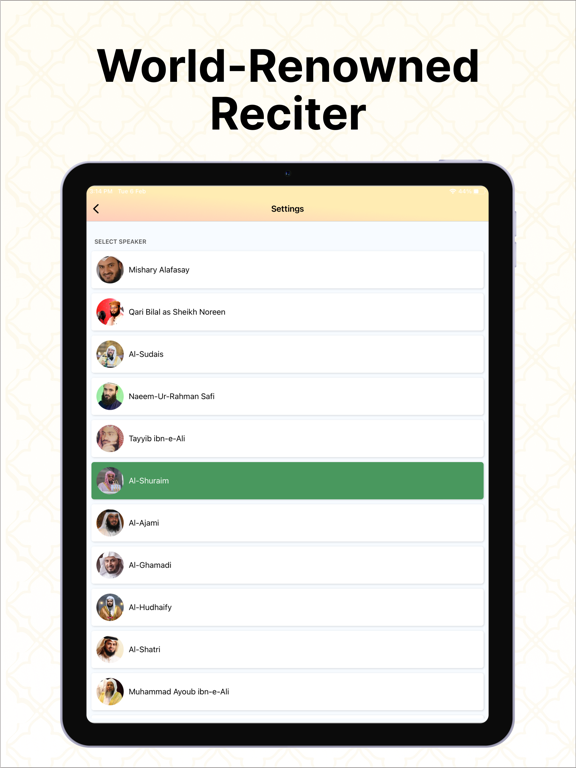 Islam360: Quran Hadith Qibla iPad screenshot 7 - Lifestyle app
