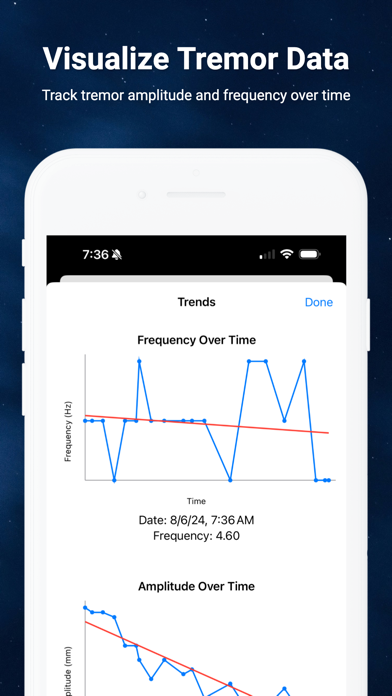 Tremor Monitor Screenshot