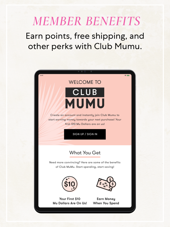 Show Me Your Mumu - Fashion iPad screenshot 5 - Shopping app