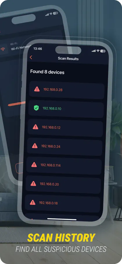 Captura de tela 4 de 5 de Camera Detector & Wifi Speed