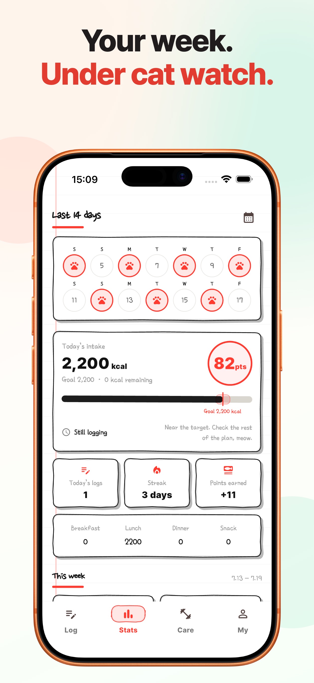 Screenshot 4 of CaloClaw: Calorie Counter
