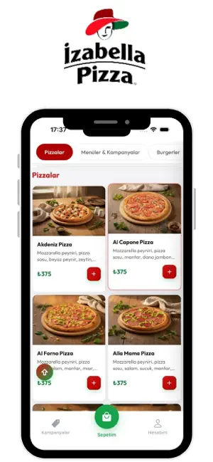 İzabella Pizza Babaeski screenshot 2