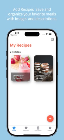 Recipe  Keeper - Forkful iPhone screenshot