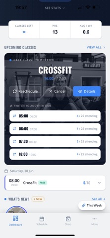Moden Fitness screenshot