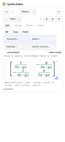 SymPy Editor Screenshot 9 of 10
