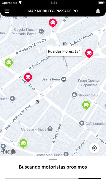 Map Mobility- passageiro screenshot-4