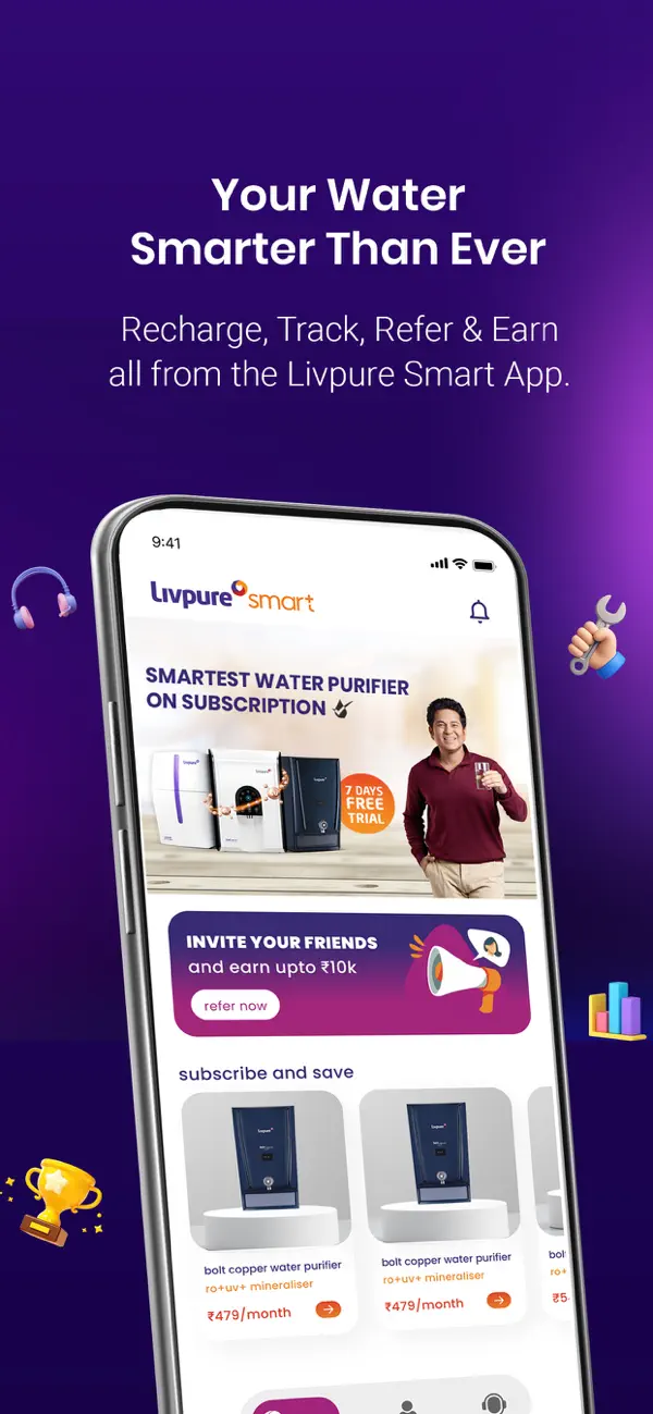 Screenshot #1 pour Livpure Smart Rental