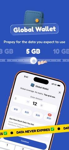 Qrispy eSIM screenshot