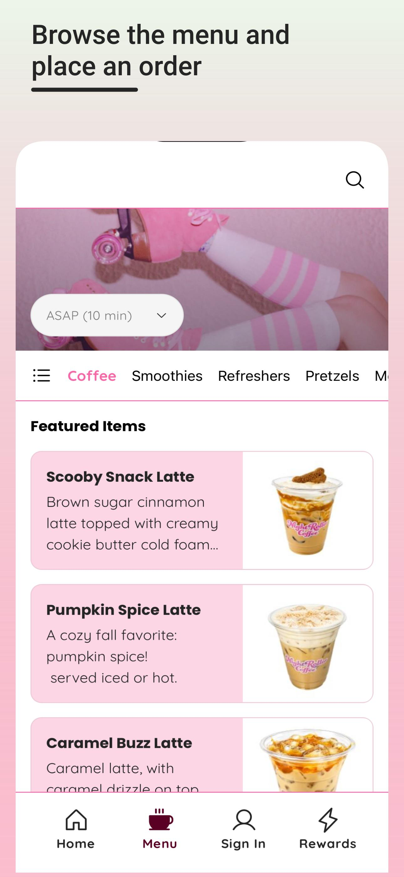Night Roller Coffee screenshot 2