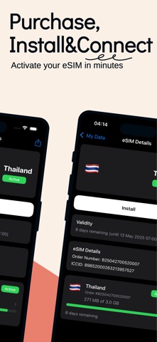 eSIM – Travel Internet App iPhone screenshot